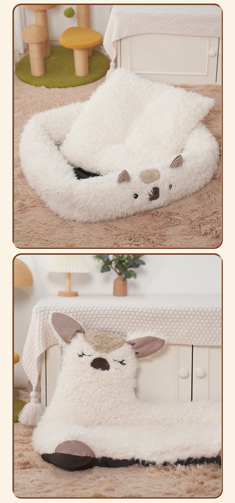The Ultimate Comfort for Your Furry Friends: Cat Kennel Dog Kennel Pet Cushion Bed